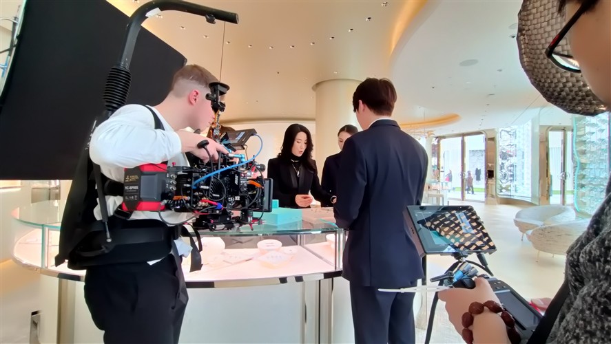 Camera package prepared for a Beijing retail and branded shoot